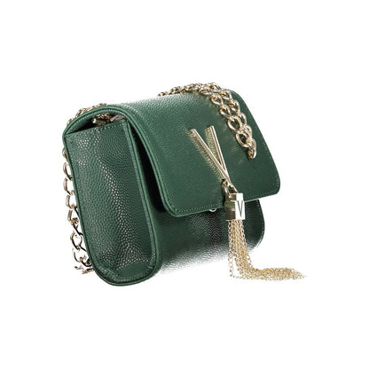 Green Polyethylene Women Handbag