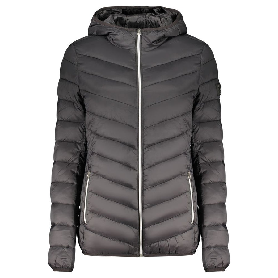 Black Polyamide Women Jacket
