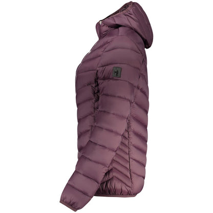 Purple Polyamide Women Jacket
