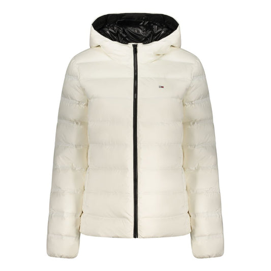 White Polyester Jackets & Coat