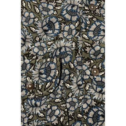 Multicolor Cotton Men Shirt