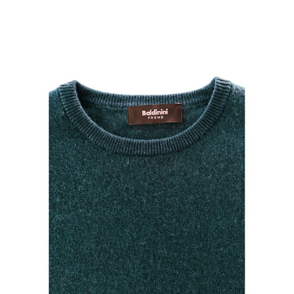 Green Cashmere Men Sweater