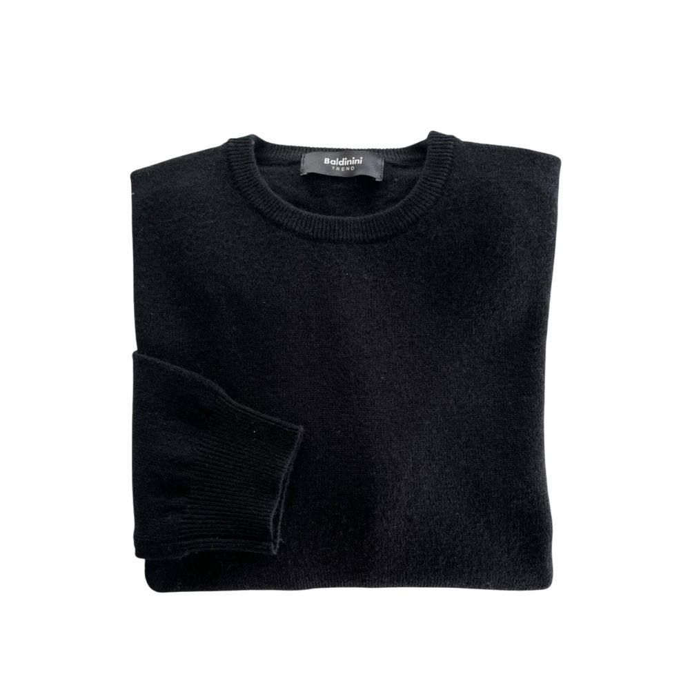 Black Cashmere Men Sweater