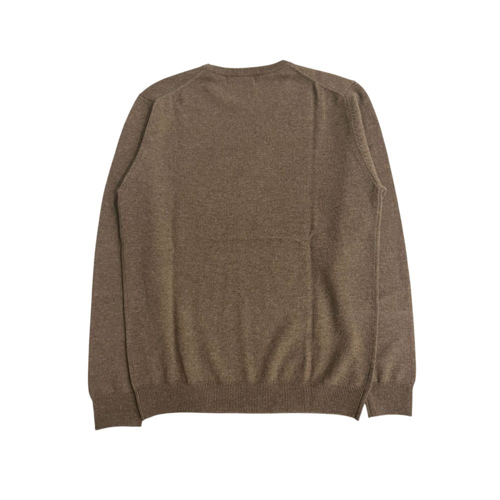 Brown Cashmere Men Sweater