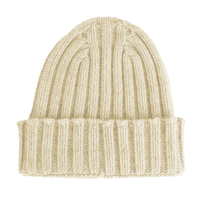Beige Cashmere Hat