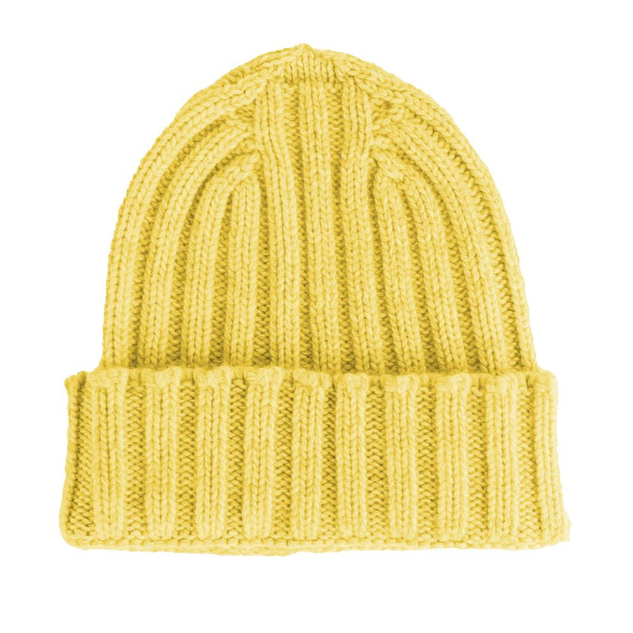 Yellow Cashmere Hat