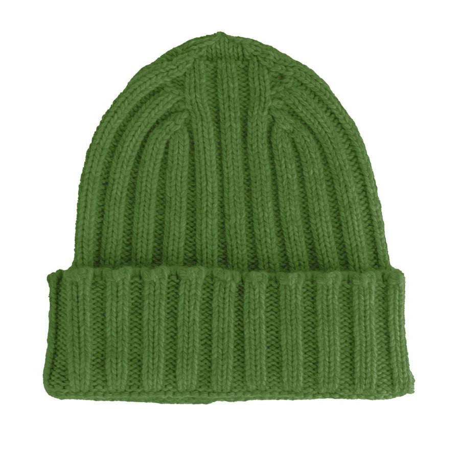 Green Cashmere Hat