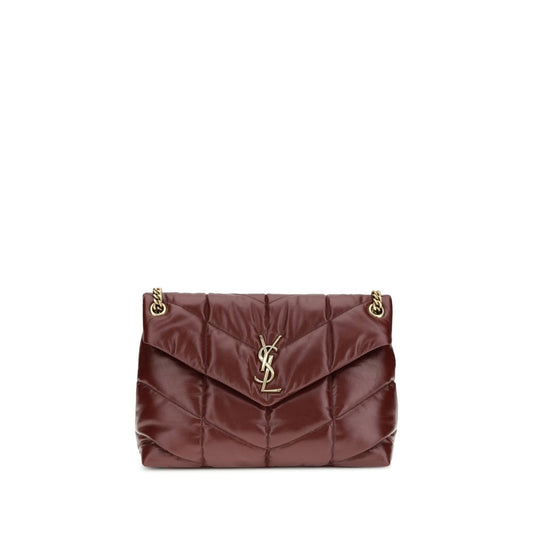 Bordeaux Calf Leather Bos Taurus Shoulder Bag