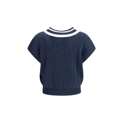 Blue Cotton Sweatshirt