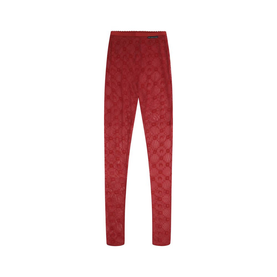 Red Polyamide Socks
