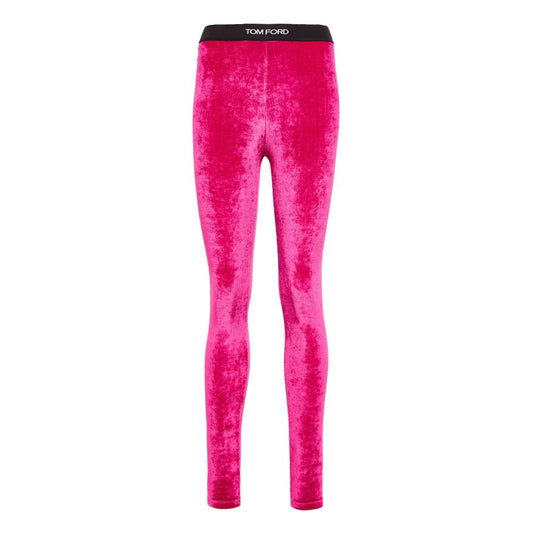 Fuchsia Viscose Leggings