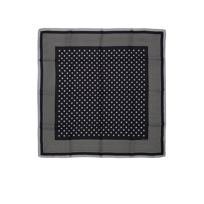 Navy Blue Silk Clutch Bag