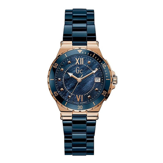 Blue Stainless Steel Bracelet Watch