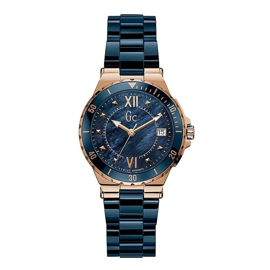 Blue Stainless Steel Bracelet Watch