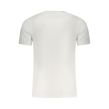 White Cotton Men Underwear Shirt