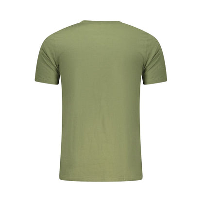 Green Cotton Men Underwear Shirt