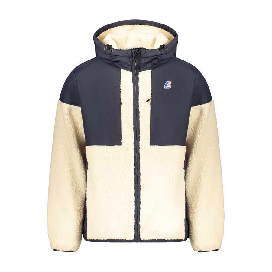 Blue Polyamide Men Jacket