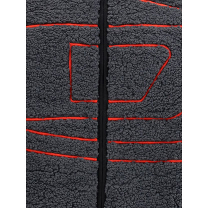 Black Polyester Sweatshirt