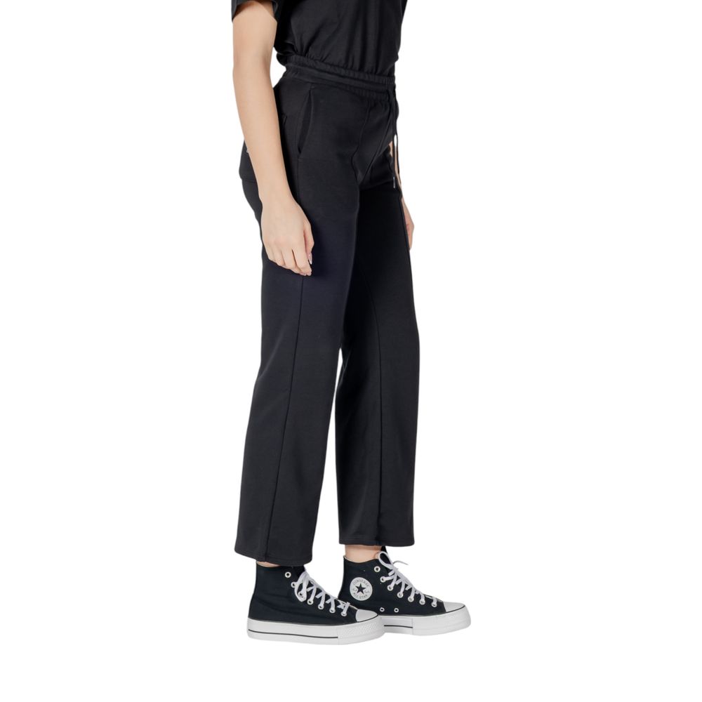 Black Cotton Joggers (Workout Pants)