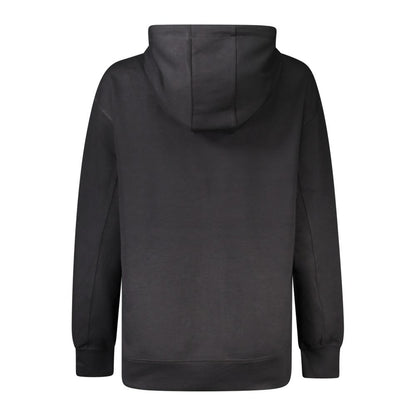 Black Polyester Sweatshirt