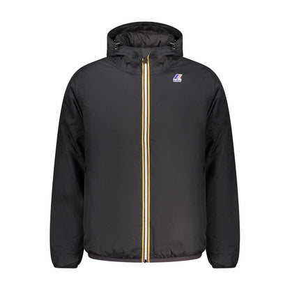 Black Polyamide Men's Jacket