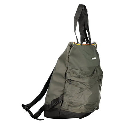 Green Polyamide Unisex Backpack