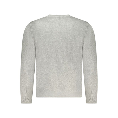 Gray Cotton Men Sweater