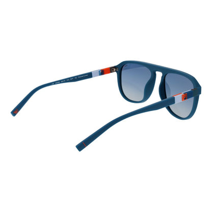 Blue Rubber Sunglasses
