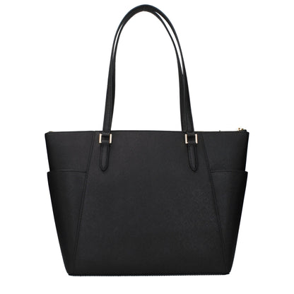 Black Leather Shoulder Bag