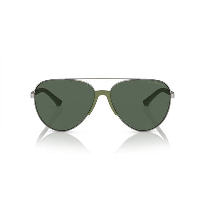 Gray Metal Sunglasses