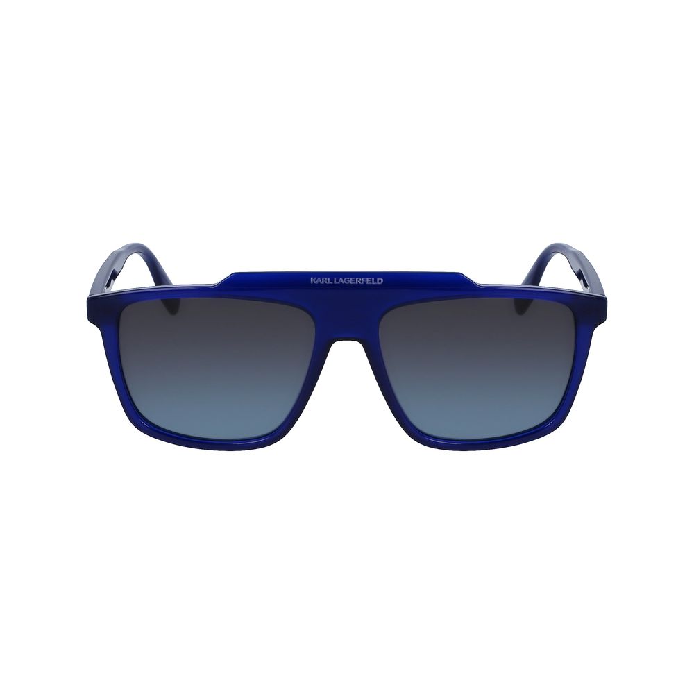 Blue Injected Sunglasses