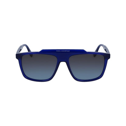 Blue Injected Sunglasses