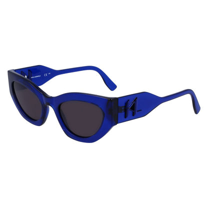 Blue Injected Sunglasses