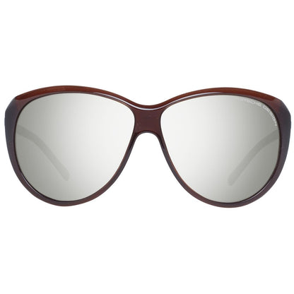 Brown Polyamide Sunglasses