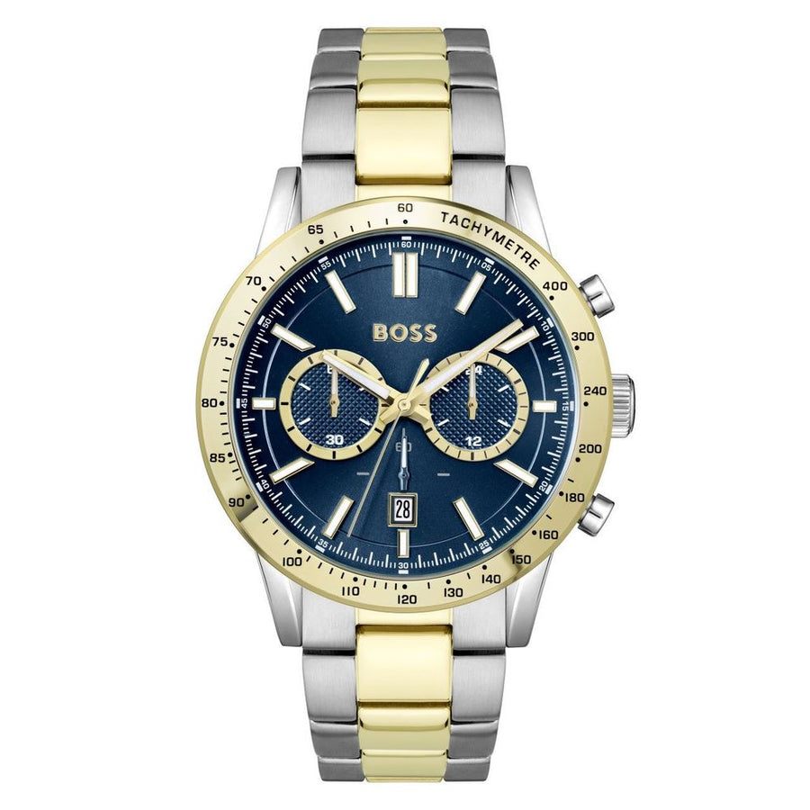Gray Stainless Steel Dress Watch