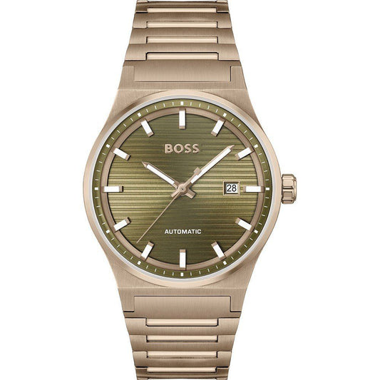 Gold Stainless Steel Dress Watch