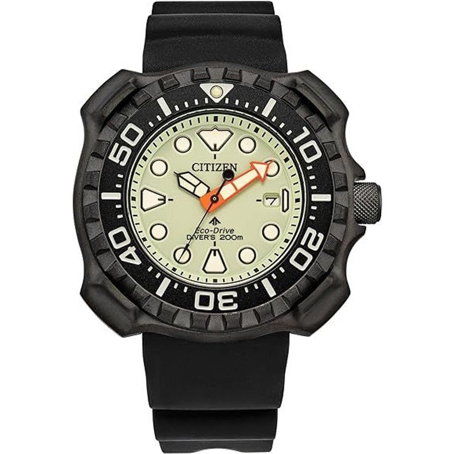 Black Polyethylene Sport Watch