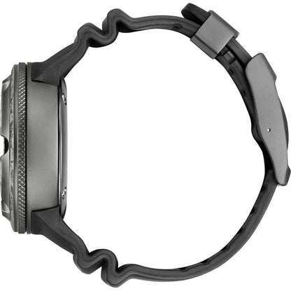 Black Rubber Sport Watch