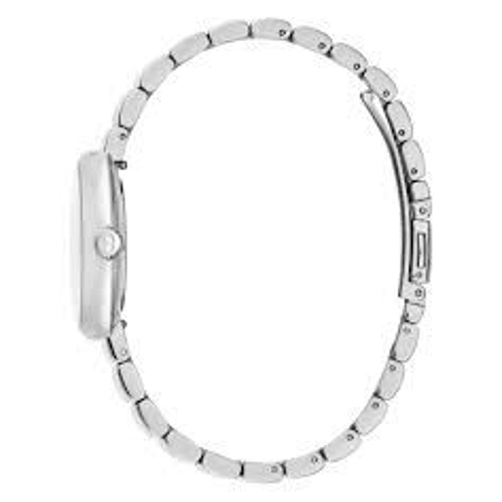 Gray Stainless Steel Dress Watch