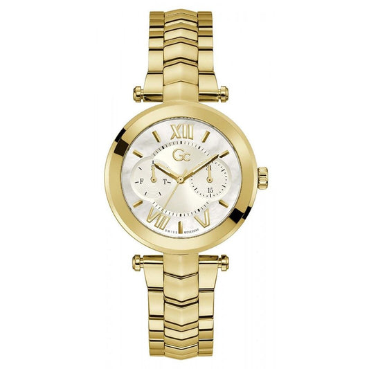 Gold Stainless Steel Dress Watch