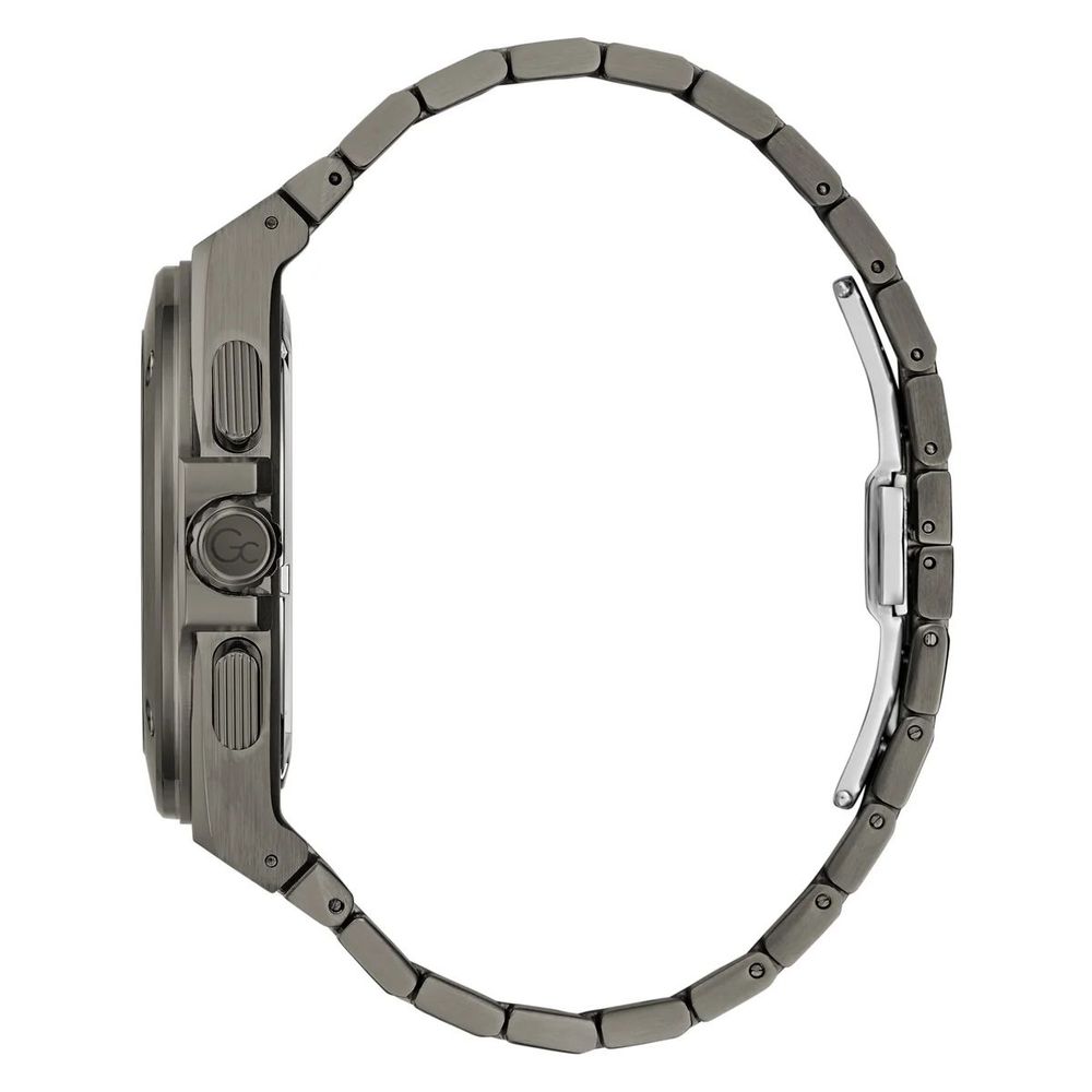 Gray Stainless Steel Dress Watch