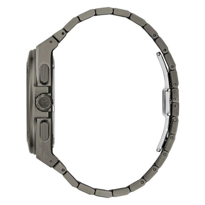 Gray Stainless Steel Dress Watch