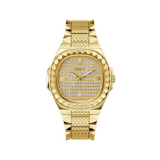 Gold Stainless Steel Dress Watch