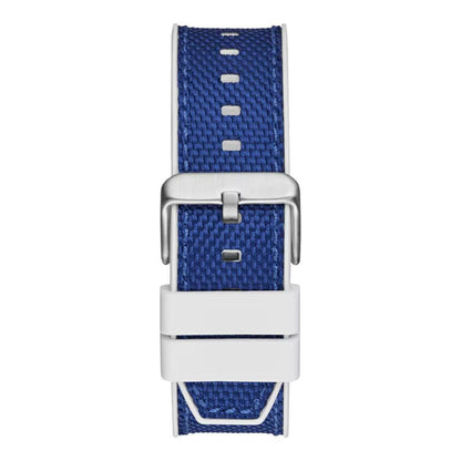 Blue Synthetic Dress Watch