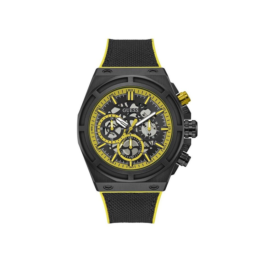 Black Synthetic Sport Watch