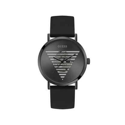 Black Synthetic Dress Watch
