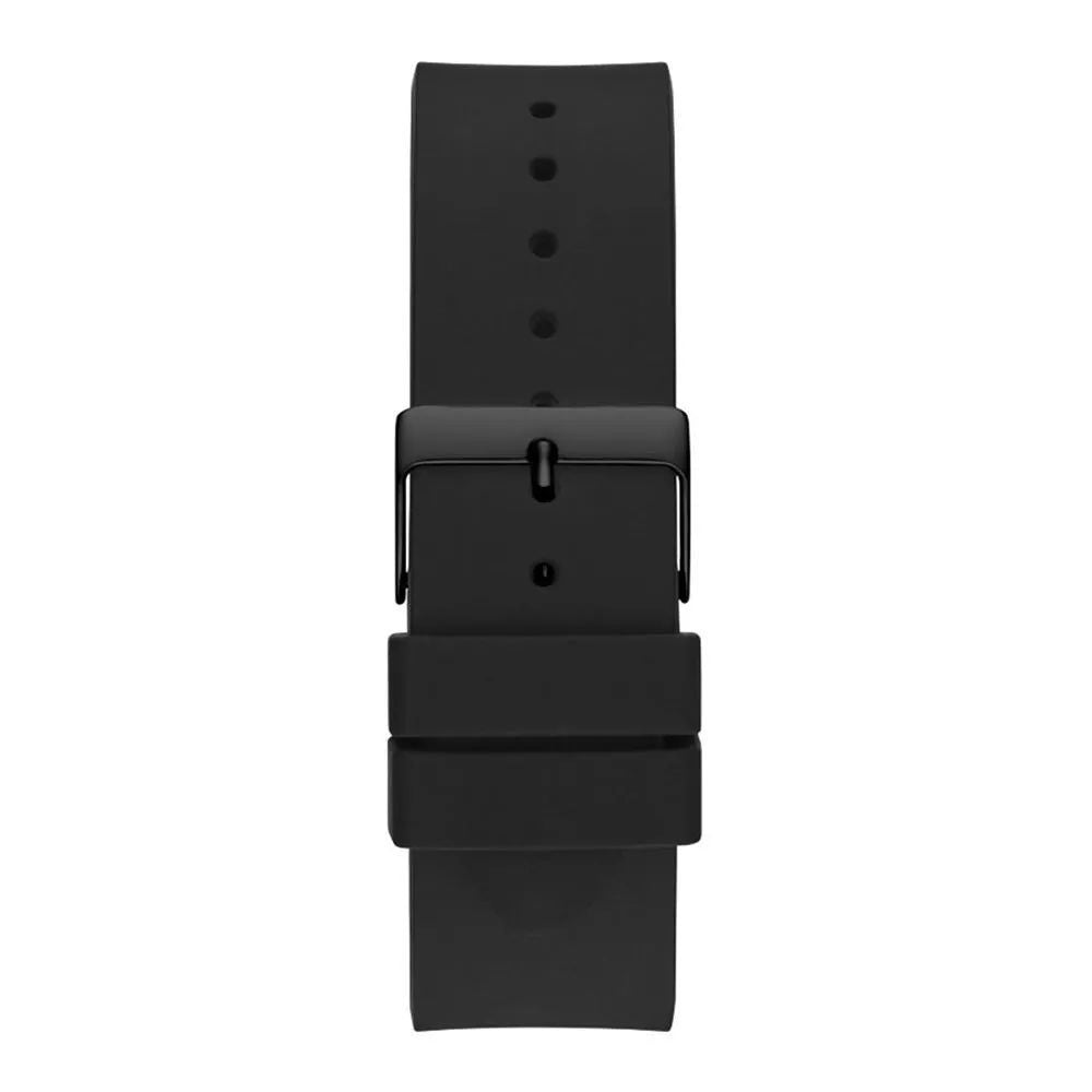 Black Synthetic Dress Watch
