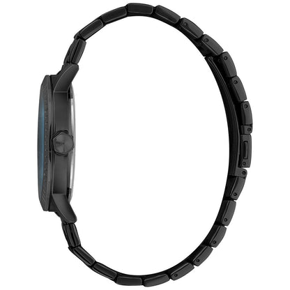 Black Stainless Steel Dress Watch