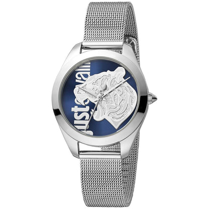 Gray Stainless Steel Bracelet Watch