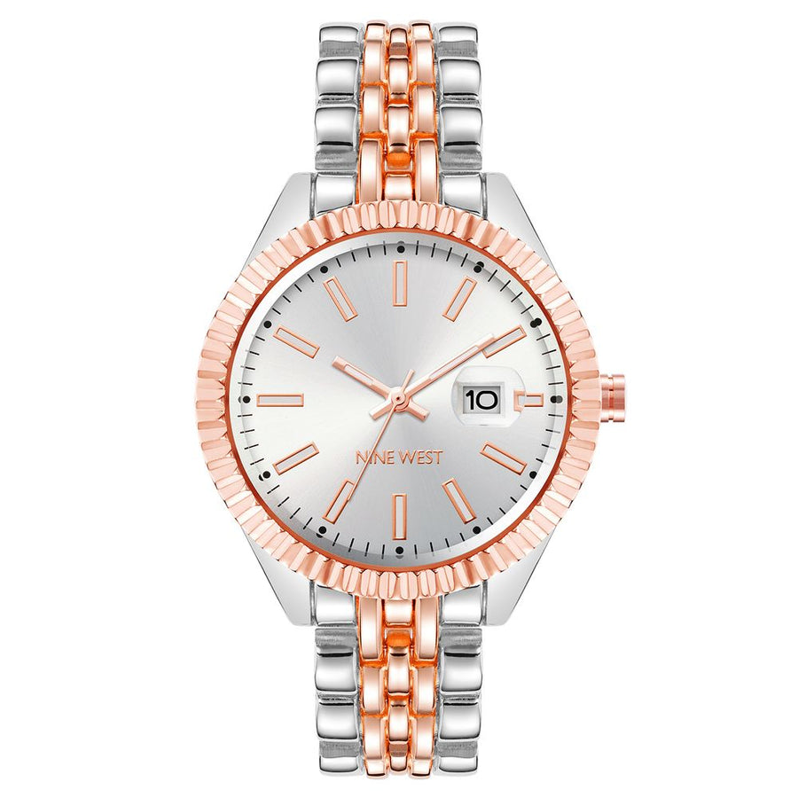 Multicolor Metal Bracelet Watch